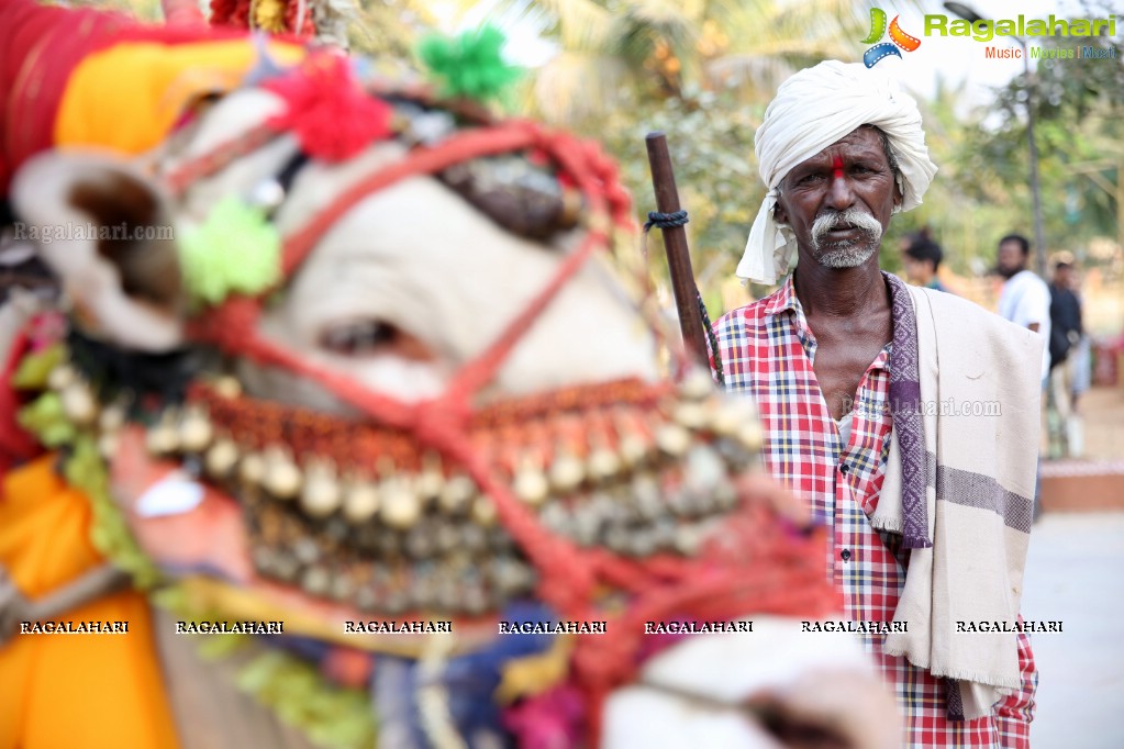 Sankranthi Sandadi at Shilparamam