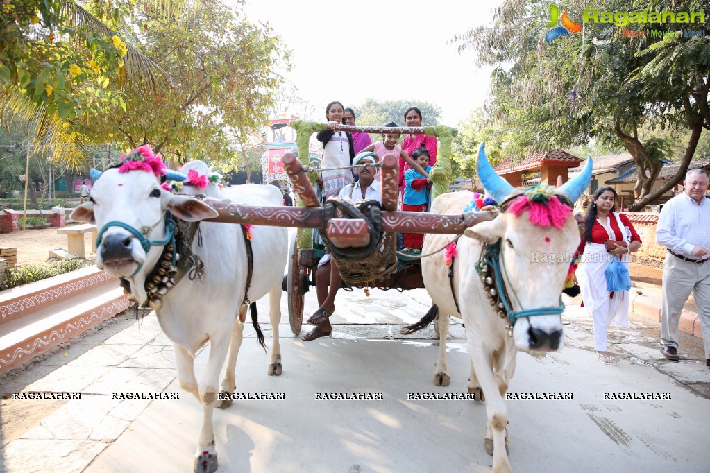 Sankranthi Sandadi at Shilparamam