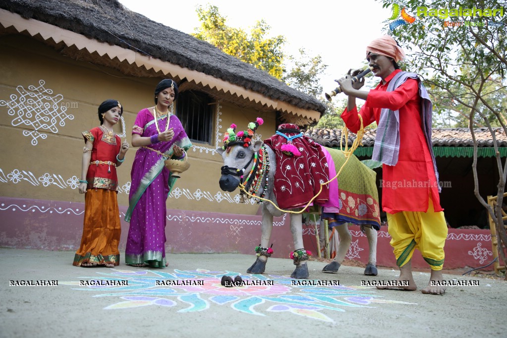 Sankranthi Sandadi at Shilparamam