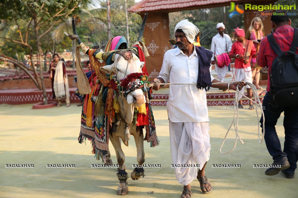 Sankranthi Sandadi at Shilparamam