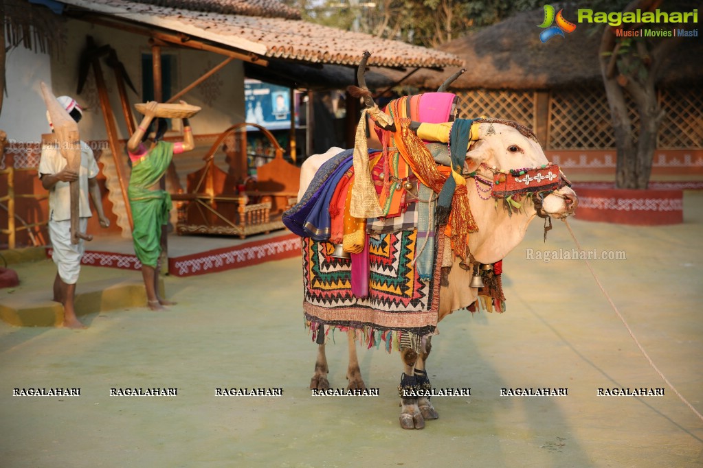 Sankranthi Sandadi at Shilparamam