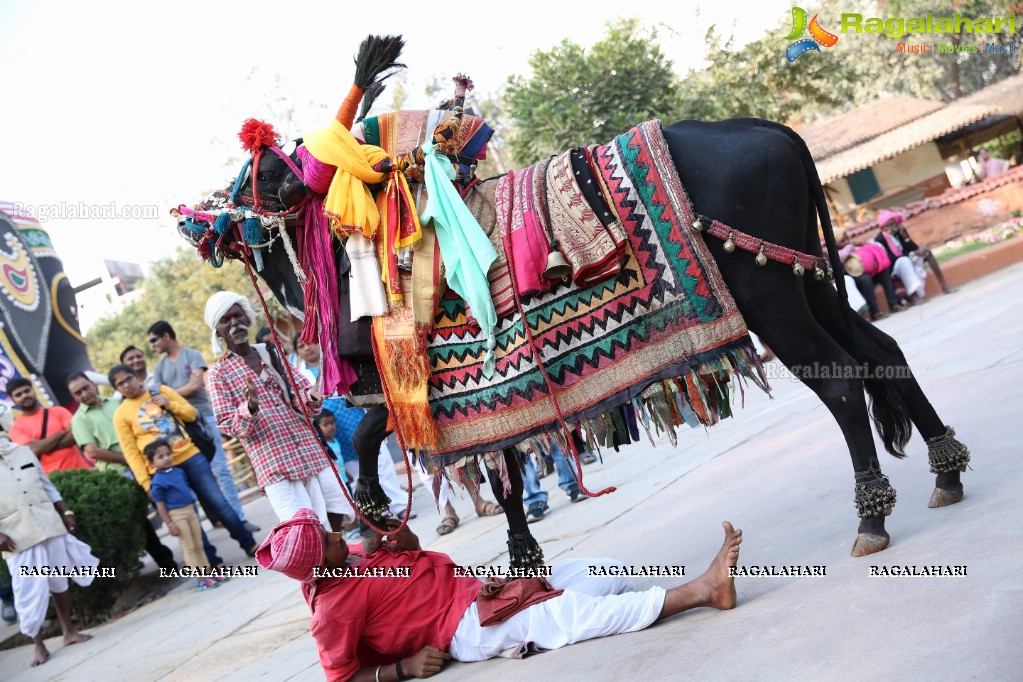 Sankranthi Sandadi at Shilparamam