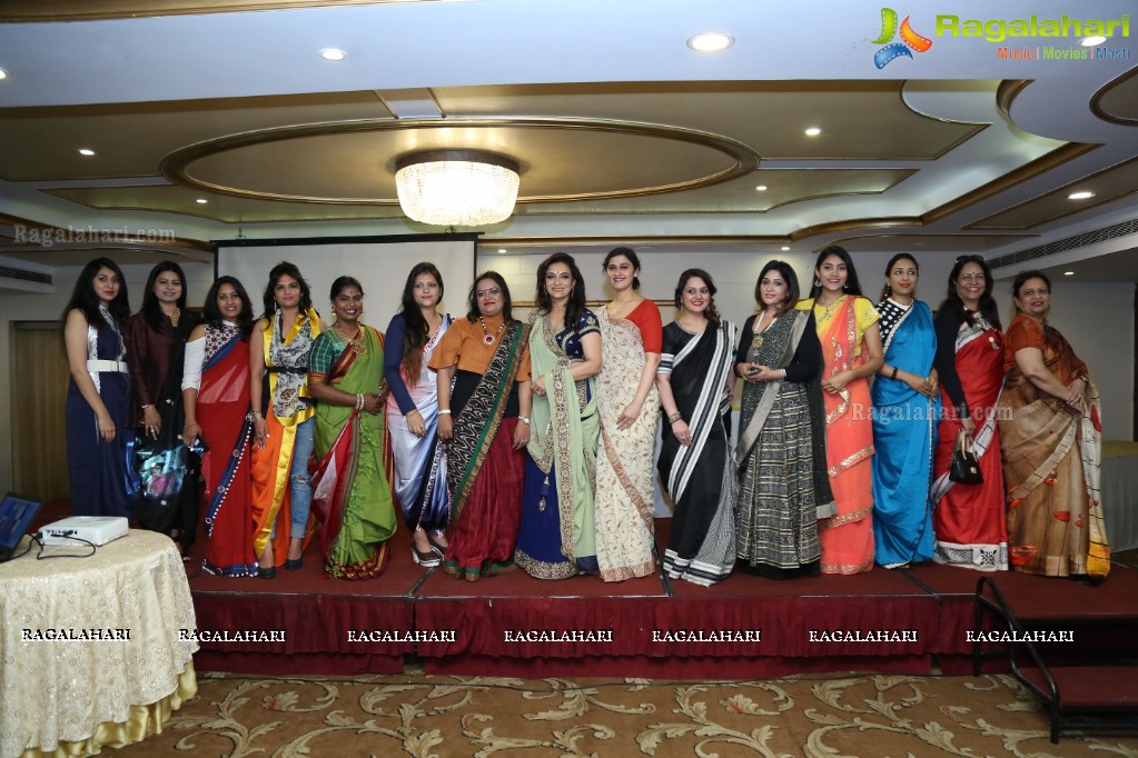 Saree Draping Workshop with Nisha Desai at A'La Liberty, Hyderabad