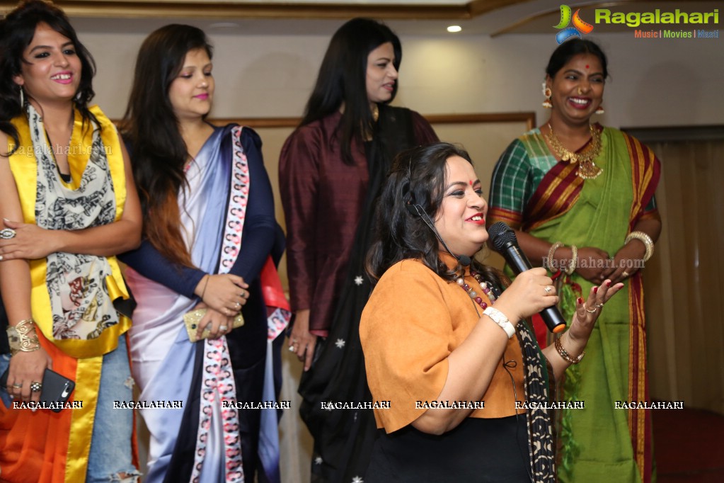 Saree Draping Workshop with Nisha Desai at A'La Liberty, Hyderabad