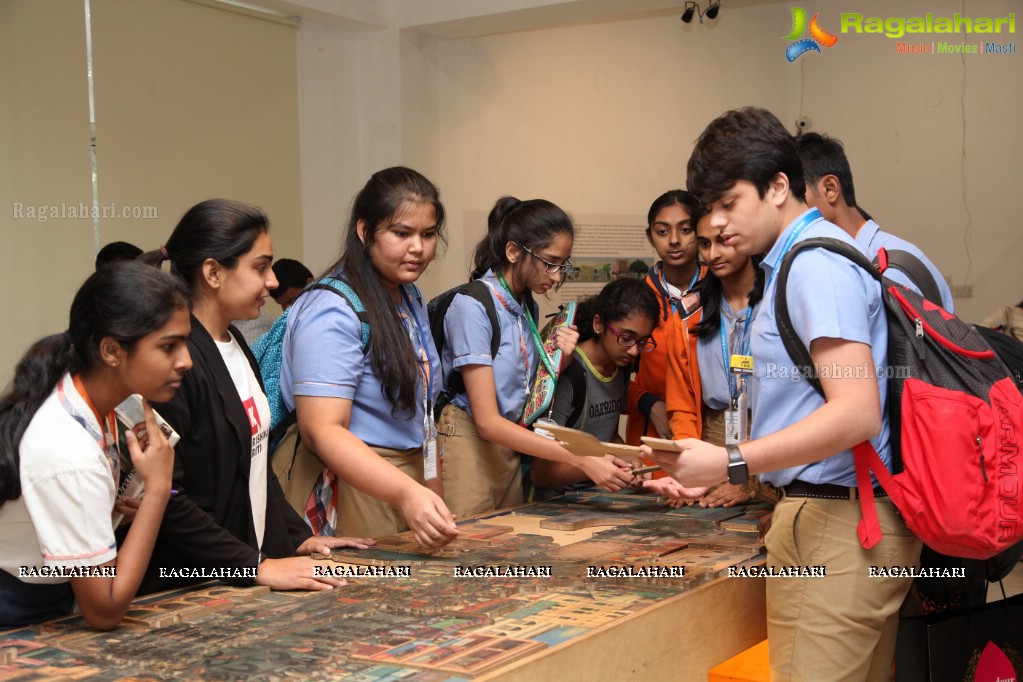 School Outreach Program at State Art Gallery by Kalakriti Foundation