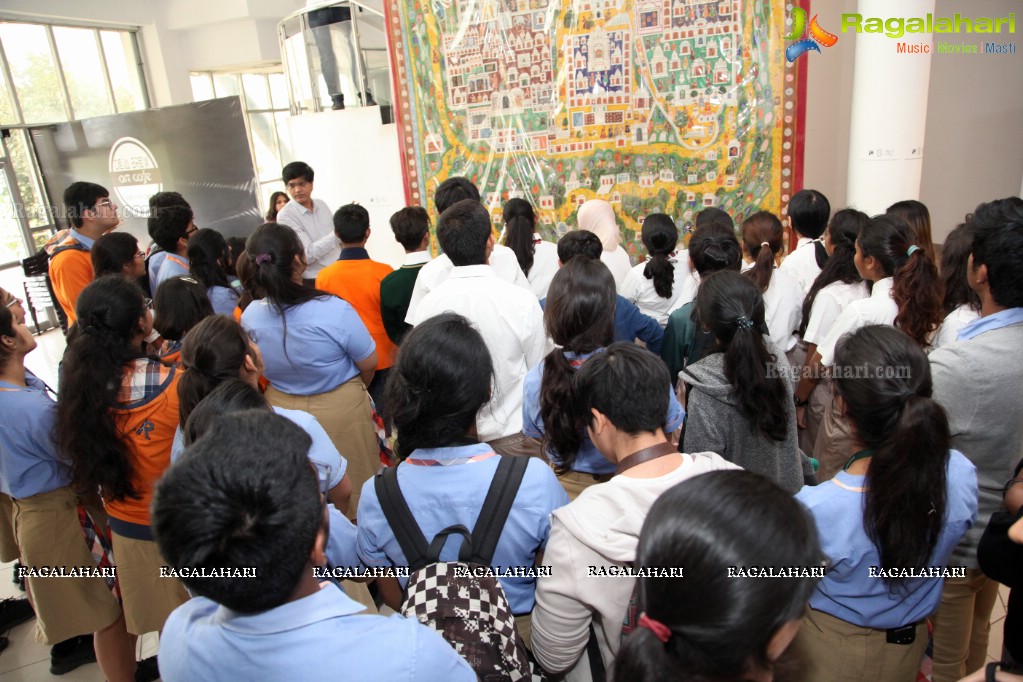 School Outreach Program at State Art Gallery by Kalakriti Foundation