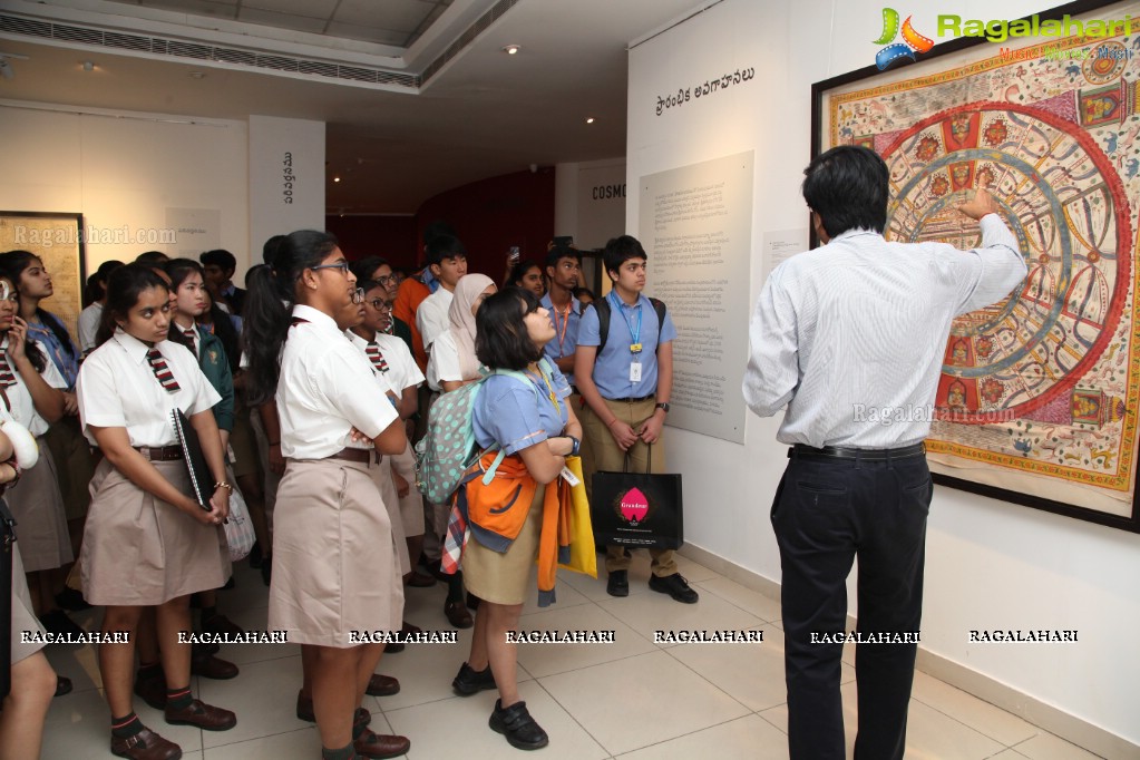 School Outreach Program at State Art Gallery by Kalakriti Foundation