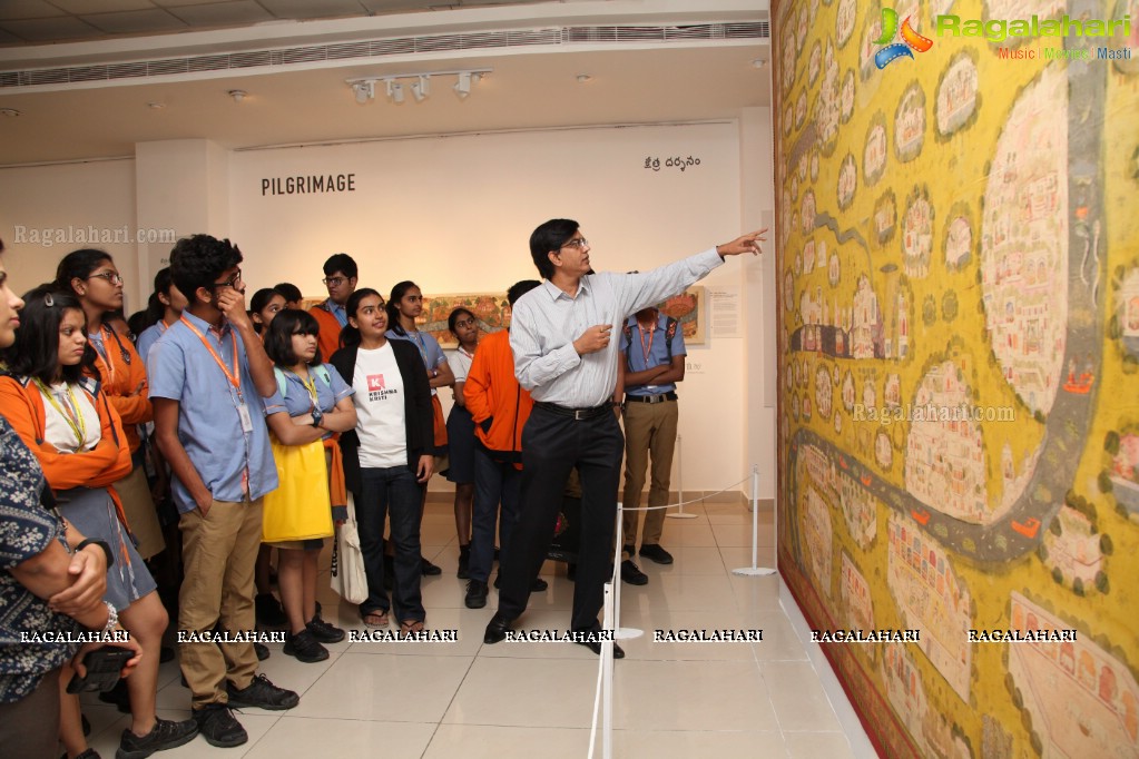 School Outreach Program at State Art Gallery by Kalakriti Foundation