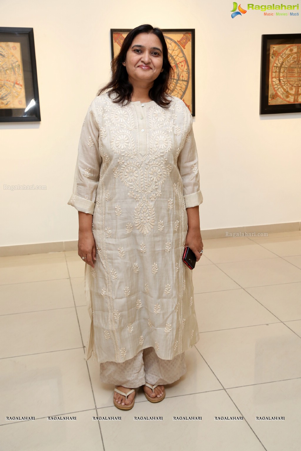 The Preview of the Exhibitions by Telangana Tourism at Telangana State Gallery of Fine Art