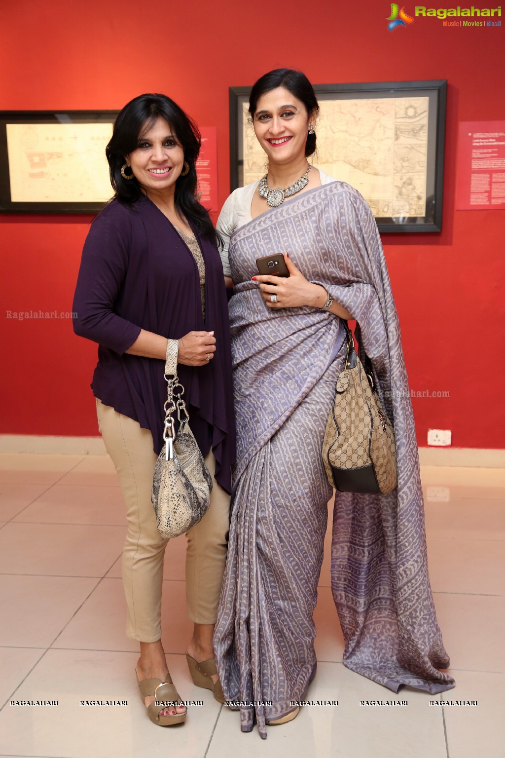 The Preview of the Exhibitions by Telangana Tourism at Telangana State Gallery of Fine Art