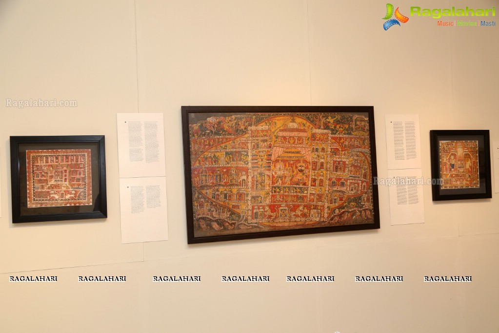 The Preview of the Exhibitions by Telangana Tourism at Telangana State Gallery of Fine Art