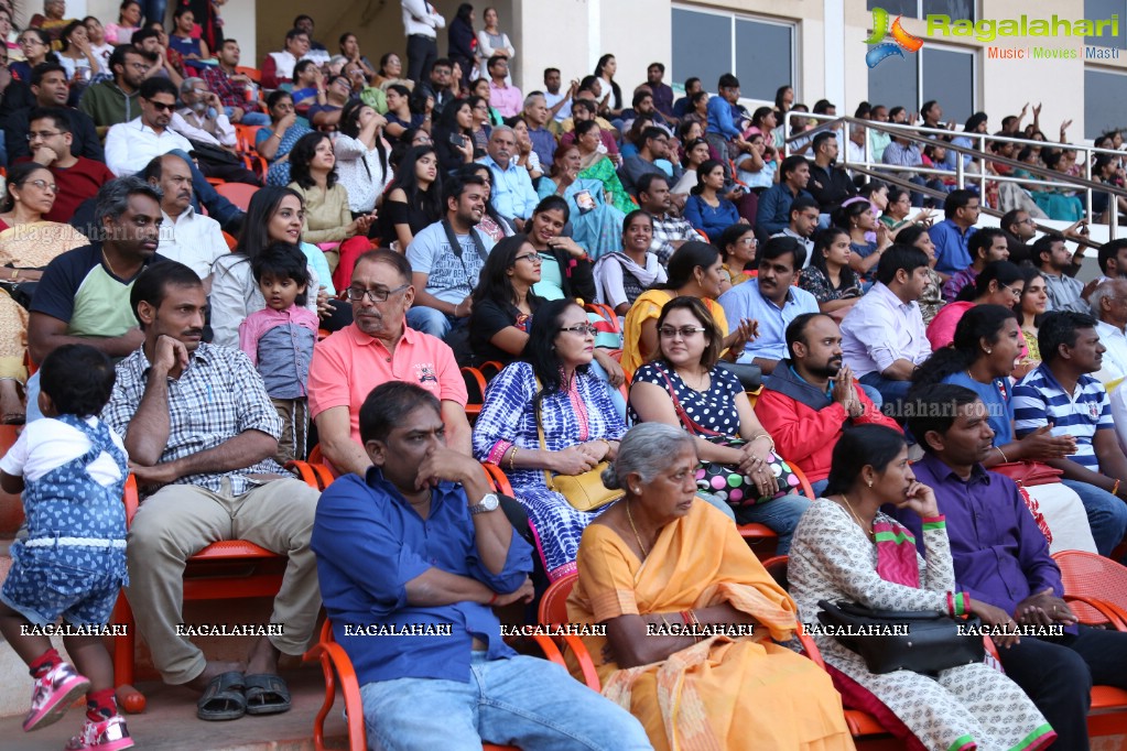 The Gaudium School 3rd Annual Sports Day at GMC Balayogi Stadium, Gachibowli