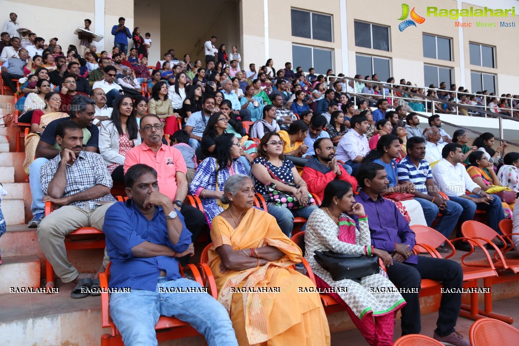 The Gaudium School 3rd Annual Sports Day at GMC Balayogi Stadium, Gachibowli