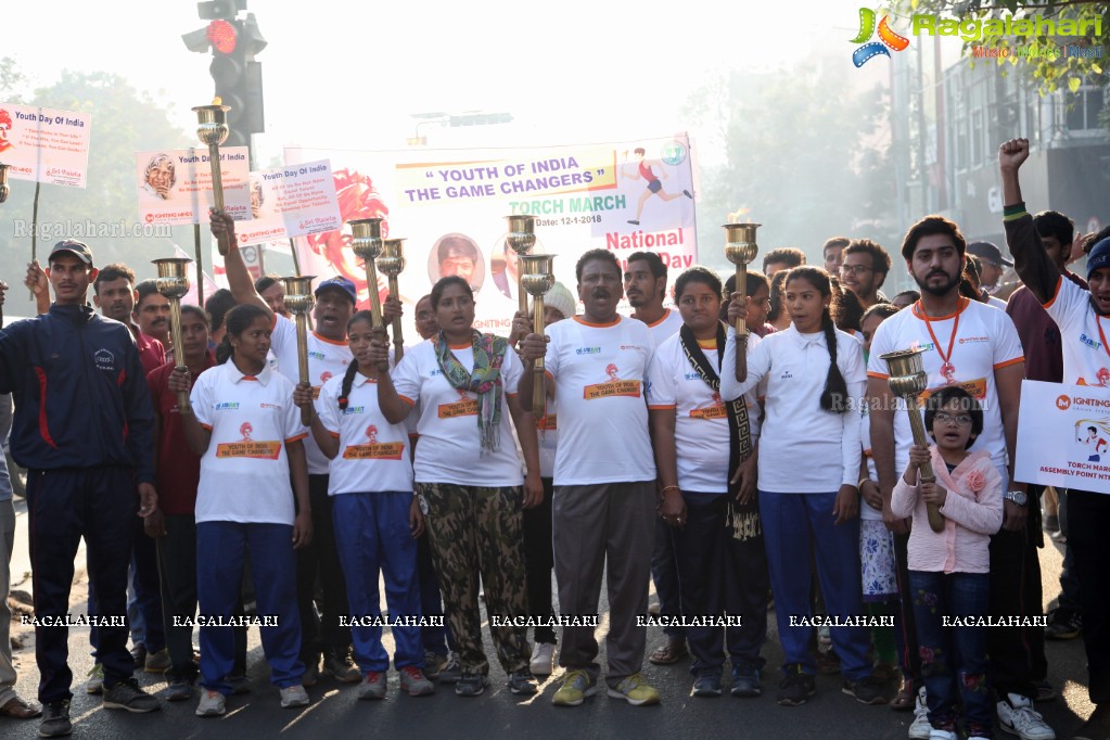 Torch March and The National Youth Day Celebrations 2018