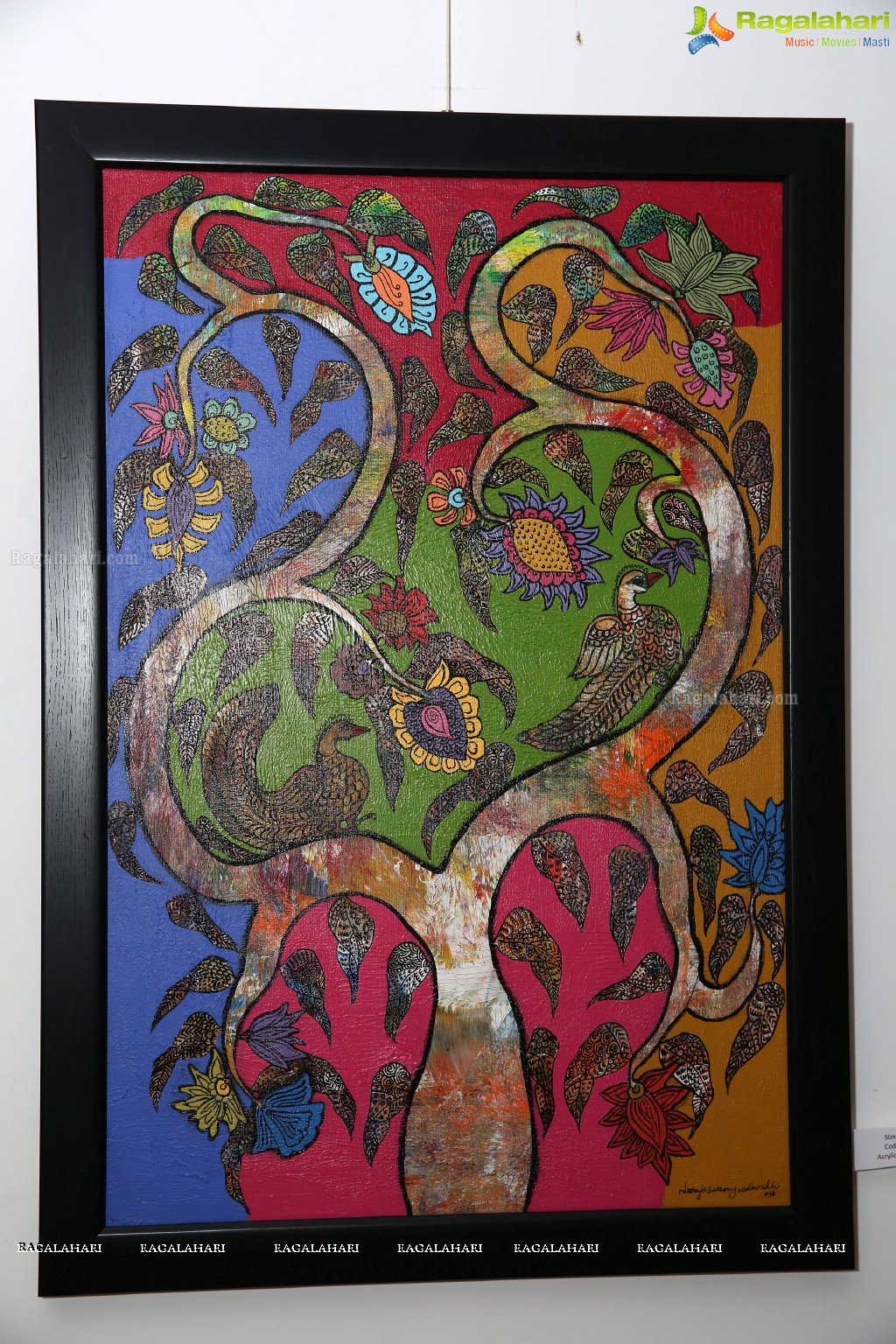 The Tree of Life by Neeraja Kongara at Aalankritha Art Gallery, Hyderabad