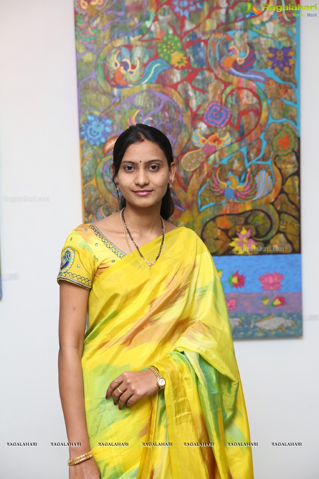 The Tree of Life by Neeraja Kongara at Aalankritha Art Gallery, Hyderabad