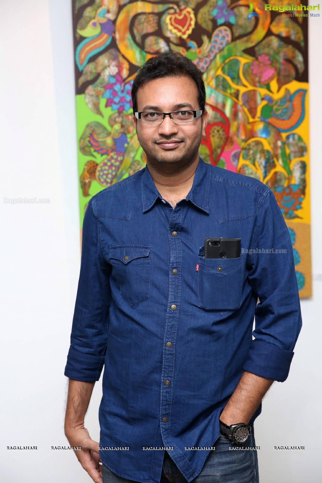 The Tree of Life by Neeraja Kongara at Aalankritha Art Gallery, Hyderabad
