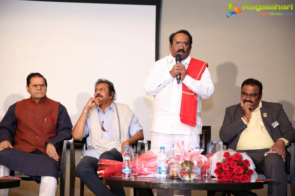 Dr.T.Subbarami Reddy Press Meet on Kakatiya Cultural Festival at Park Hyatt, Hyderabad