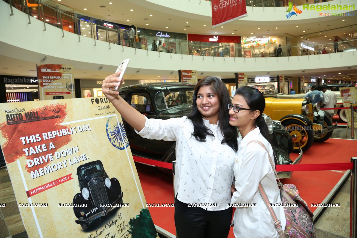 Exclusive Vintage and Classic Car Show at The Forum Sujana Mall