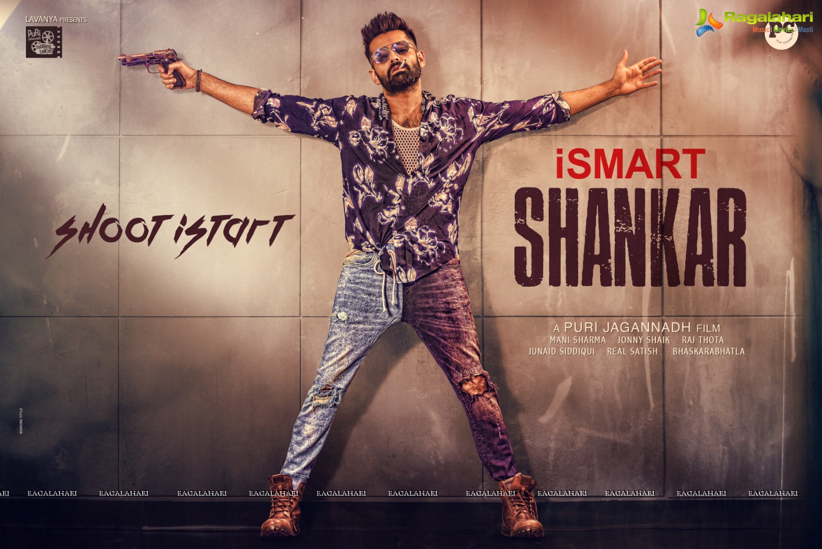 iSmart Shankar shoot starts Poster
