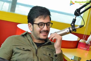 Akhil Akkineni at Radio Mirchi