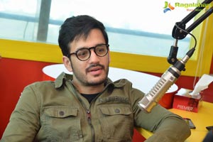 Akhil Akkineni at Radio Mirchi