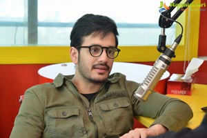 Akhil Akkineni at Radio Mirchi