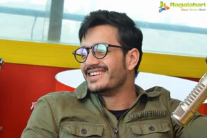 Akhil Akkineni at Radio Mirchi