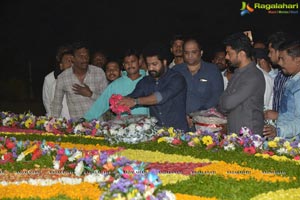 Jr NTR, Kalyan Ram Pay Tribute to NTR at NTR Ghat