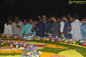 Jr NTR, Kalyan Ram Pay Tribute to NTR at NTR Ghat