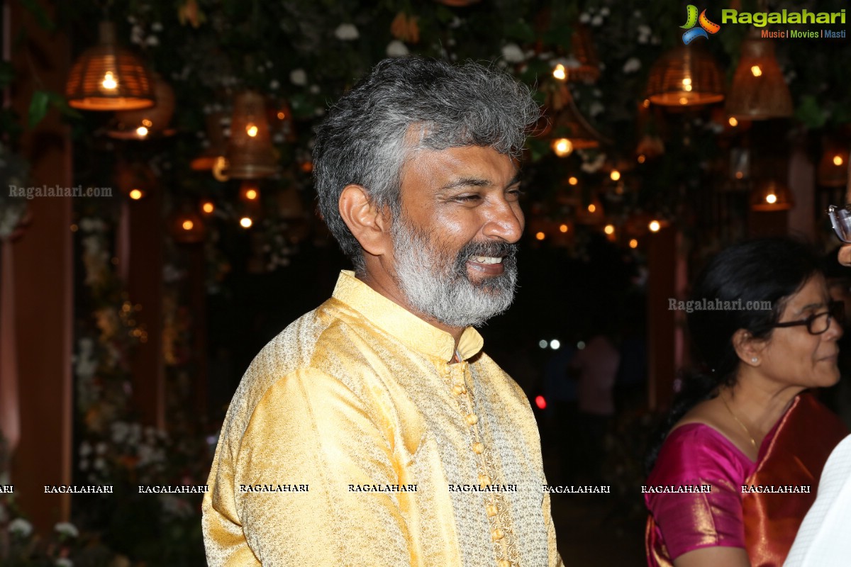 SS Karthikeya and Pooja Prasad's Celeb-Studded Wedding Reception 