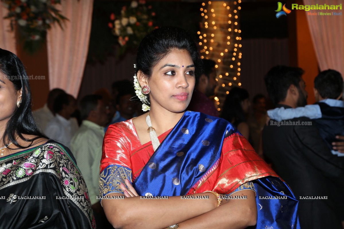 SS Karthikeya and Pooja Prasad's Celeb-Studded Wedding Reception 