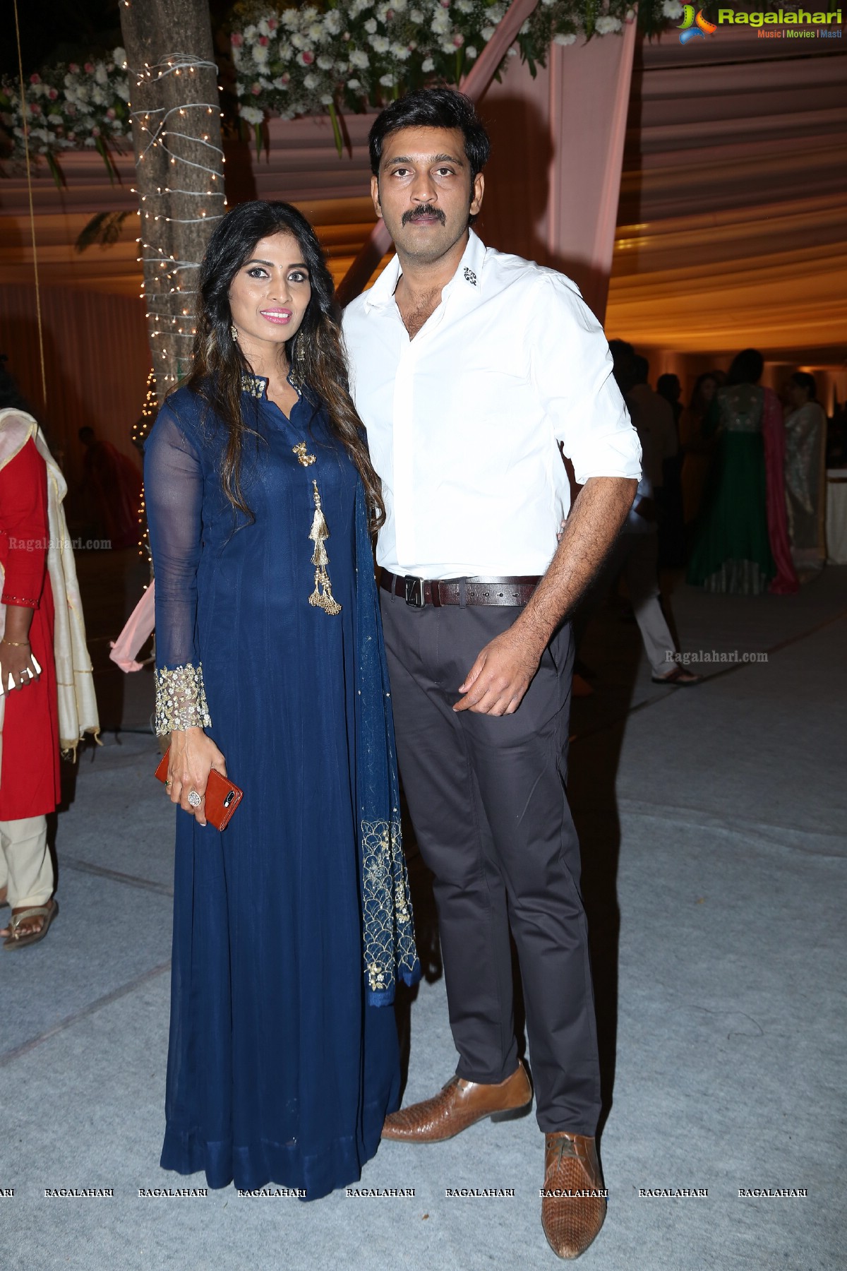 SS Karthikeya and Pooja Prasad's Celeb-Studded Wedding Reception 