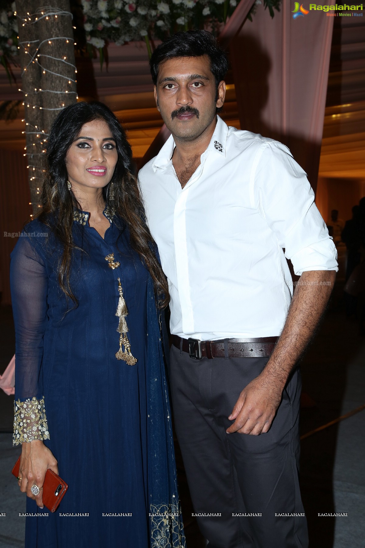 SS Karthikeya and Pooja Prasad's Celeb-Studded Wedding Reception 