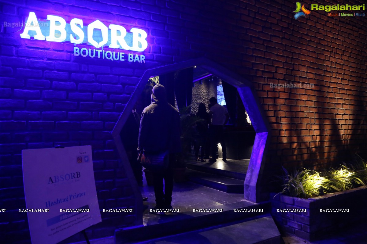 Absorb - The Boutique Bar Launch at Banjara Hills, Hyderabad