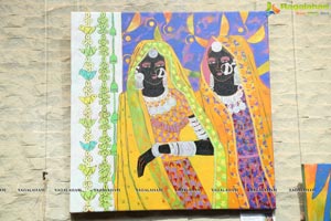 Anuradha Thakur's Paintings Exhibitions
