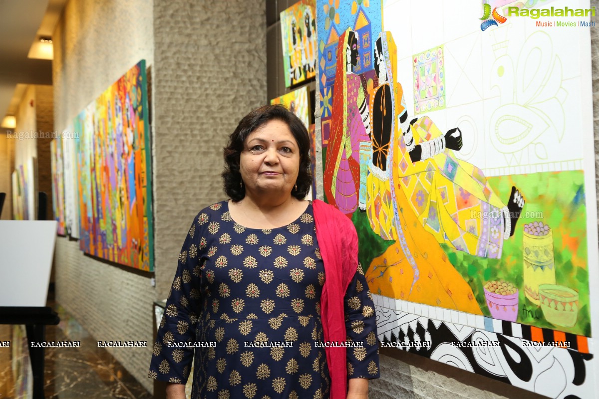 ‘Symphonies of Ethereal Realms’ - An Exhibition of Paintings by Anuradha Thakur at Park Hyatt, Hyderabad