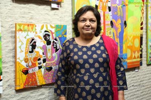 Anuradha Thakur's Paintings Exhibitions