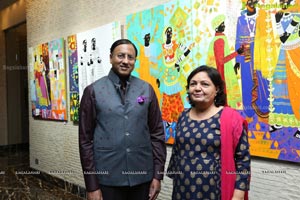 Anuradha Thakur's Paintings Exhibitions