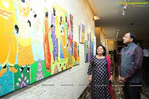 Anuradha Thakur's Paintings Exhibitions