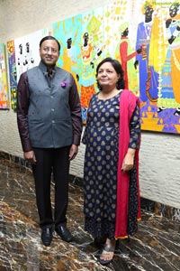 Anuradha Thakur's Paintings Exhibitions