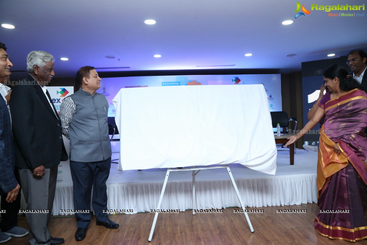 AquaEx India 2019 Curtain Raiser Press Meet By SIFA at Tourism Plaza, Begumpet, Hyderabad