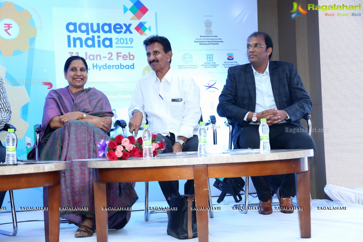 AquaEx India 2019 Curtain Raiser Press Meet By SIFA at Tourism Plaza, Begumpet, Hyderabad