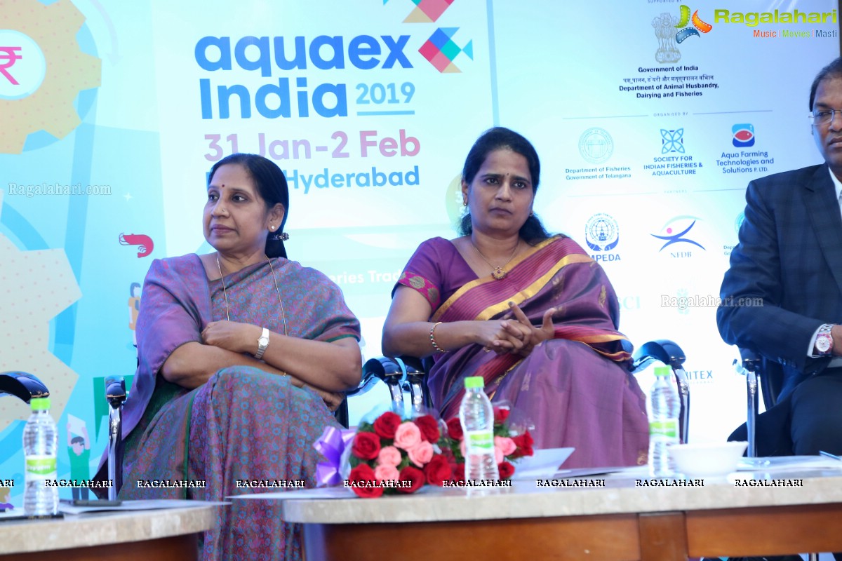 AquaEx India 2019 Curtain Raiser Press Meet By SIFA at Tourism Plaza, Begumpet, Hyderabad