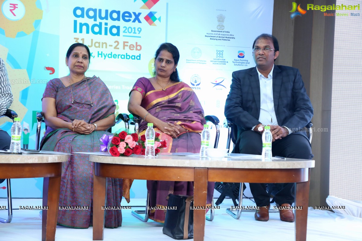 AquaEx India 2019 Curtain Raiser Press Meet By SIFA at Tourism Plaza, Begumpet, Hyderabad