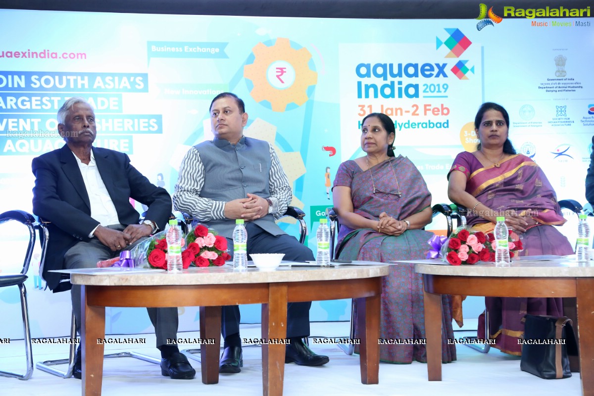 AquaEx India 2019 Curtain Raiser Press Meet By SIFA at Tourism Plaza, Begumpet, Hyderabad