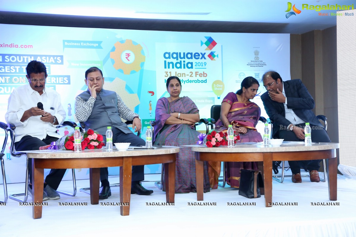 AquaEx India 2019 Curtain Raiser Press Meet By SIFA at Tourism Plaza, Begumpet, Hyderabad