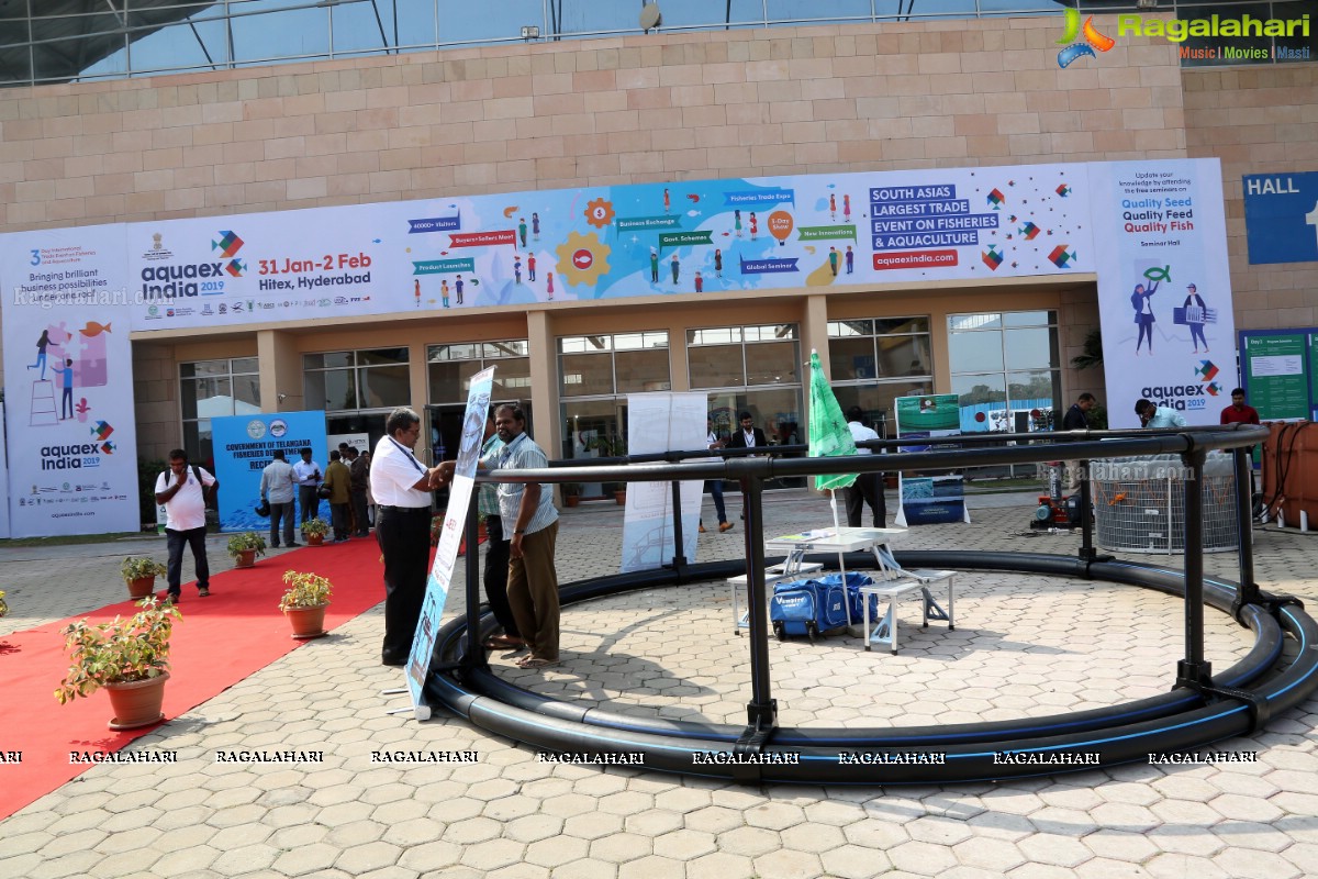 Aquaex India 2019 - The largest Fisheries & Aquaculture Exposition Begins at Hitex Exhibition Centre