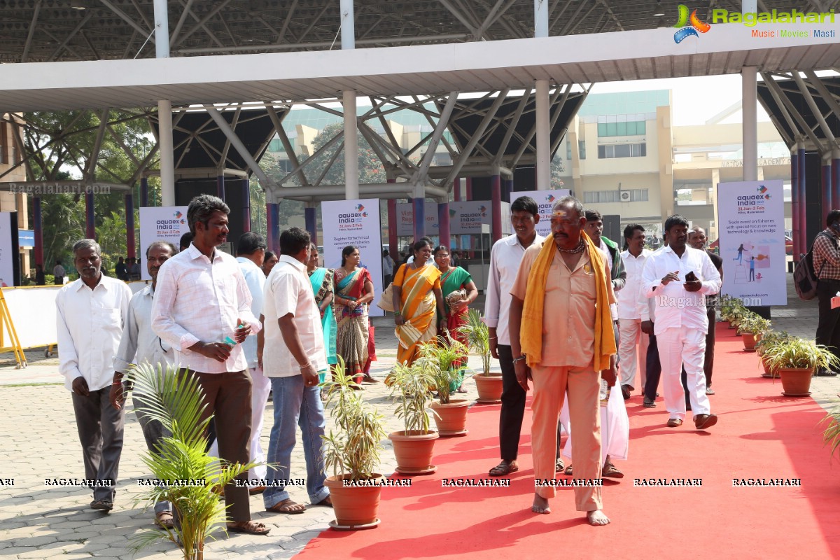 Aquaex India 2019 - The largest Fisheries & Aquaculture Exposition Begins at Hitex Exhibition Centre