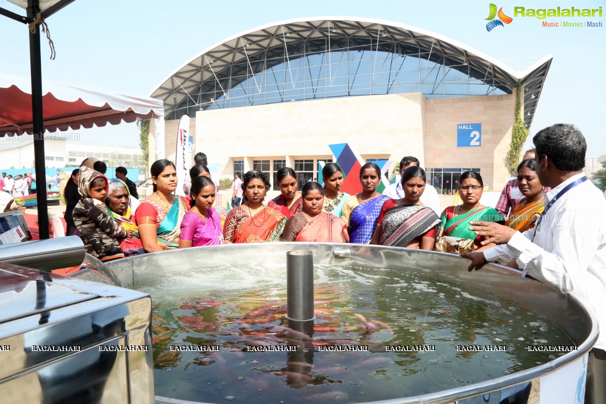 Aquaex India 2019 - The largest Fisheries & Aquaculture Exposition Begins at Hitex Exhibition Centre